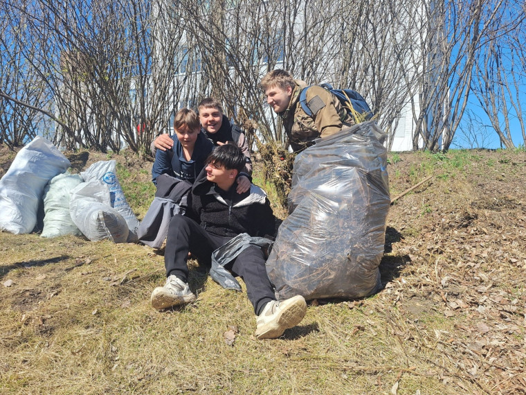 Общешкольный субботник.